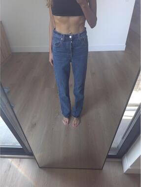 Levi’s jeans high waisted - size 25